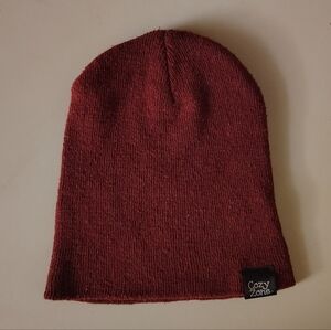 Cozy Zone Burgundy Knit Beanie